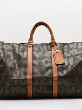 Louis Vuitton Monogram Graffiti Keepall 50